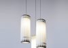 Recycled vertical TUBE LIGHT hanging from ceiling by Castor | upcycleDZINE
