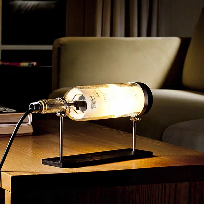 Wine Bottle Lamp collection by John Liang