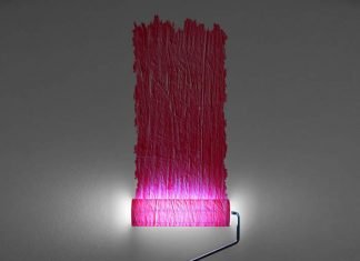 Paint Roller Lamp by Natalie Sampson – upcycleDZINE