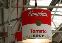 CAMPBELL’S CAN LIGHT by Willem Heeffer – upcycleDZINE