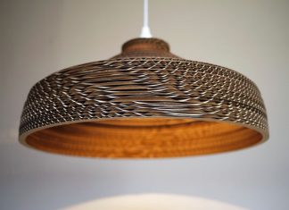 Scraplights: cardboard lamps by gray pants – upcycleDZINE