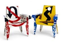 Traffic Sign Furniture by Boris Bally