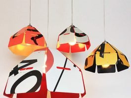 Recycled Street Sign Pendant Lights by Brett Coelho Speed Lights by Brett Coelho – upcycleDZINE