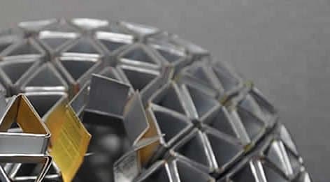 TetraBox Lamp DIY: Origami Upcycling Design TetraBox Lamp by Ed Chew – upcycleDZINE
