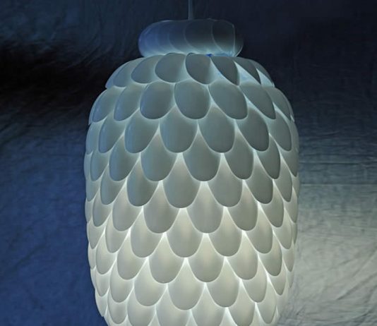 Spoon Lamp by Yaroslav Olenev – upcycleDZINE