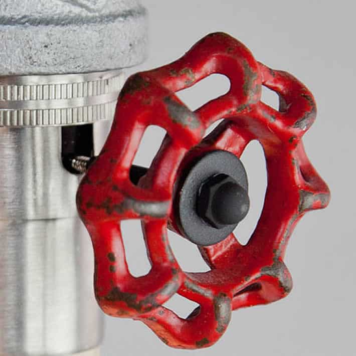 Red Engine Valve Pendant by Hammers & Heels – upcycleDZINE