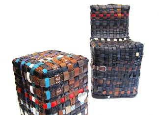 Genevieve: belt furniture by Jason Lloyd Fletcher – upcycleDZINE