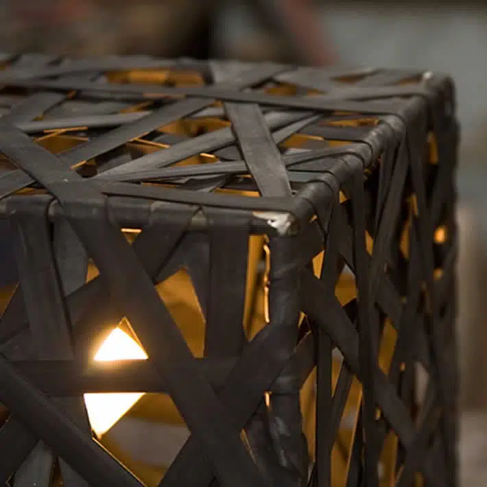 Bicycle Tube Lamp by Miks Design – upcycleDZINE