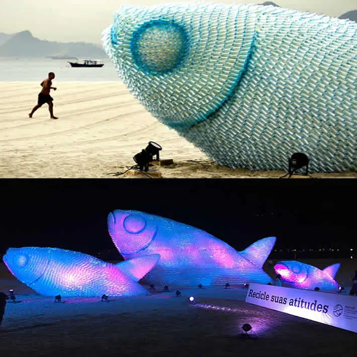 Plastic Fish at Rio+20 – upcycleDZINE