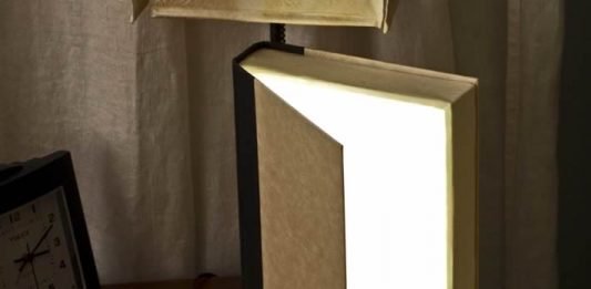 DIY Book Light: Make Your Own Bedside Reading Lamp DIY: Light Book by Grathio Labs – upcycleDZINE