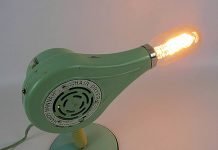 Blow Dryer Lamp by Lunch Lady Vintage Blow Dryer Lamp by Lunch Lady Vintage – upcycleDZINE