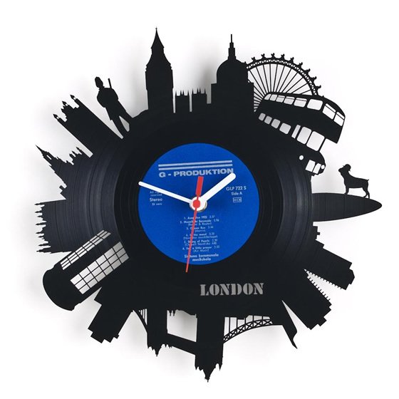 RE_VINYL clock by Pavel Sidorenko – upcycleDZINE