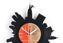RE_VINYL clock by Pavel Sidorenko RE_VINYL clock by Pavel Sidorenko – upcycleDZINE