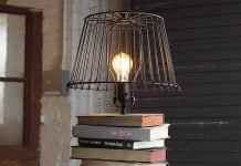Stacked Books Table Lamp by Dan Faires Stacked Books Table Lamp by Dan Faires – upcycleDZINE
