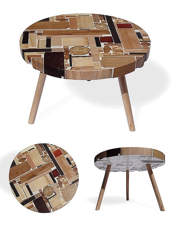 Table design by Oppewal – upcycleDZINE