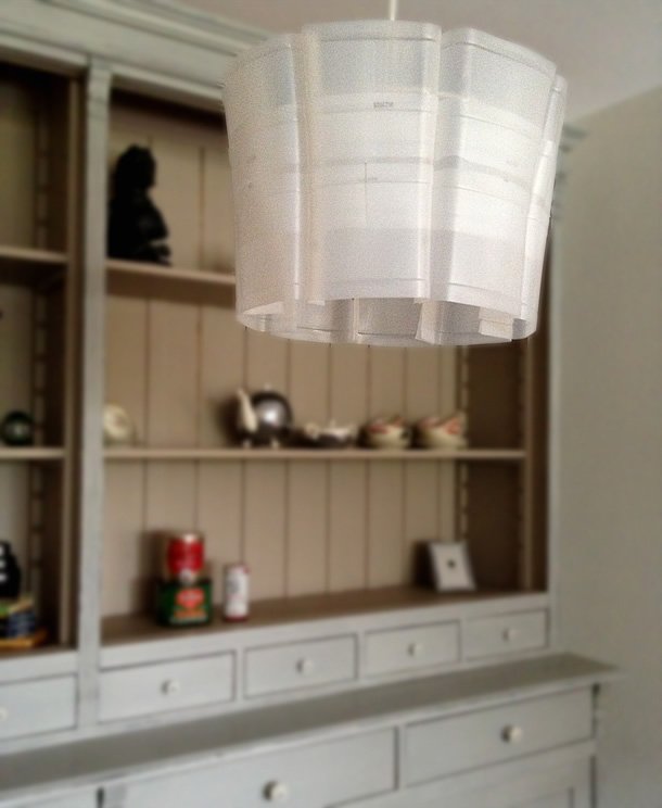 MilkFlowery lampshade by Gilbert de Rooij – upcycleDZINE