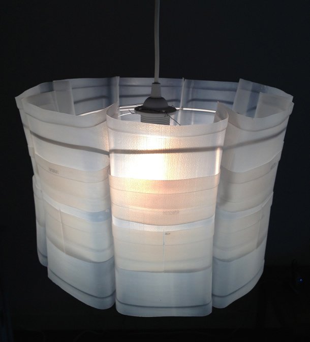 MilkFlowery lampshade by Gilbert de Rooij – upcycleDZINE