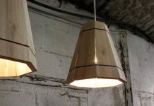 Pallet Wood lampshade by FactoryTwentyOne – upcycleDZINE