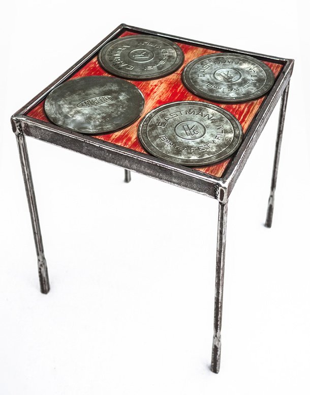 Film Canister End Table by Justin Neuhardt – upcycleDZINE
