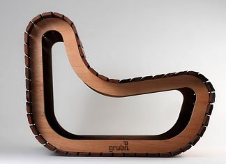 Roller blind furniture by Gruba