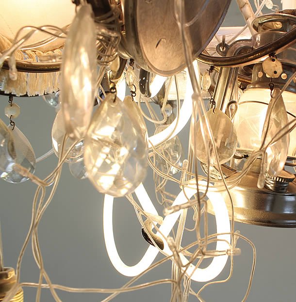 VARIETY chandelier by Marcantonio Raimondi Malerba on upcycleDZINE