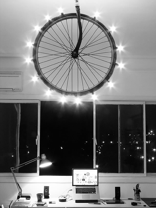 Lighting Wheel by Mohamed Nabil Labib – upcycleDZINE