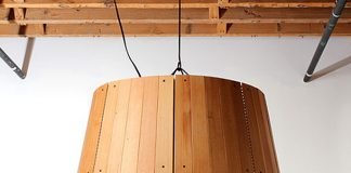 The Refold Lamp: Reclaimed floorboards pendant by STRAND design – upcycleDZINE