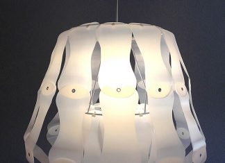 DIY: Upcycle milk containers into MILKBELL lampshade by Gilbert de Rooij – upcycleDZINE