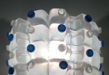 DIY: Upcycle milk cartons into MilkWheel lampshade by Gilbert de Rooij – upcycleDZINE