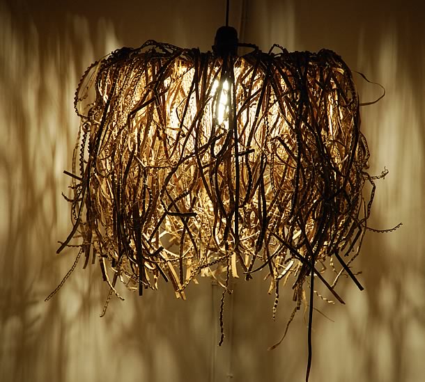 Cardboard Lamps: handmade upcycle lighting by Mhoz – upcycleDZINE 