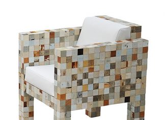 Waste Waste: furniture made from wasted wood waste by Piet Hein Eek on upcycleDZINE