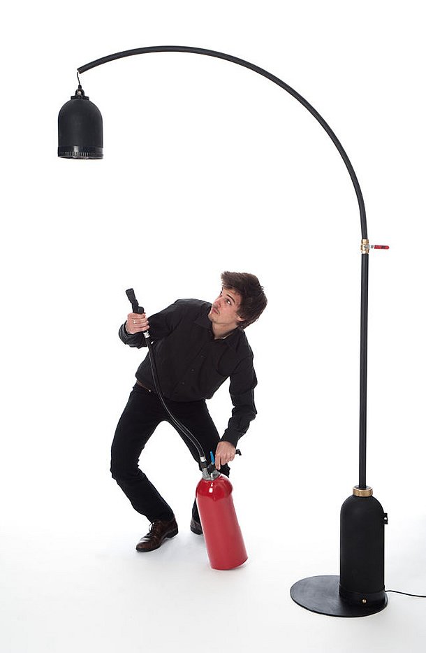 DIY: Achille le Grand from fire extinguishers by Samuel Bernier – upcycleDZINE