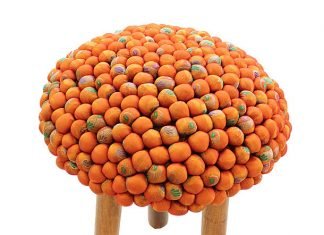 PomPom Series: discarded silk Sarees turn into furniture by Studio Avni – upcycleDZINE