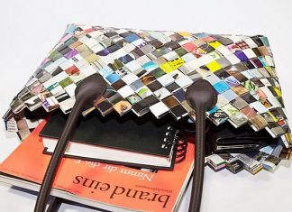 DIY: Stylish Magazine Bag by Anastasia Baron – upcycleDZINE