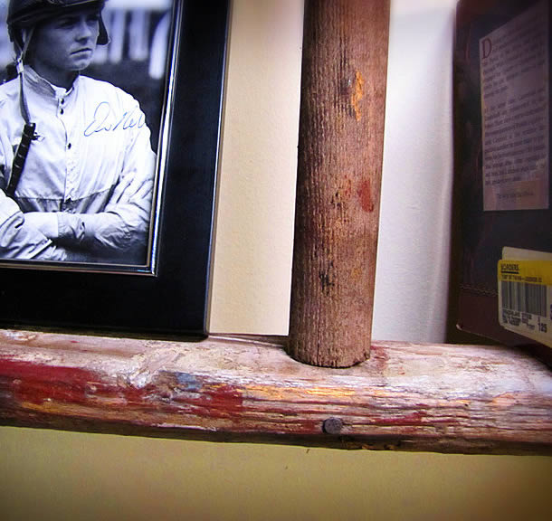 Vintage Ladder upcycled into Bookshelf by Naturally Cre8tive – upcycleDZINE