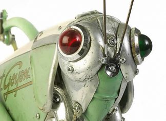 Sculptures made from upcycled bits and pieces by Edouard Martinet – upcycleDZINE