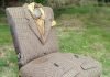 Upcycled vintage chairs wrapped in jackets by Rescued Retro Vintage Upcycled vintage chairs wrapped in jackets by Rescued Retro Vintage – upcycleDZINE