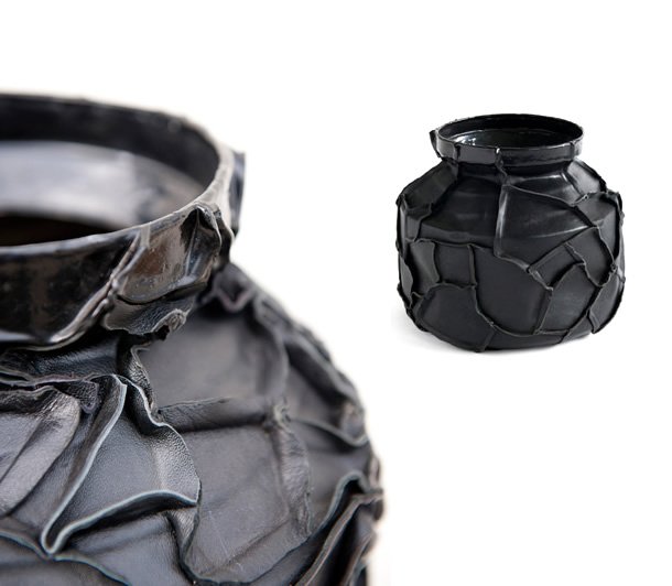 Leather leftovers upcycled by PePe Heykoop – upcycleDZINE