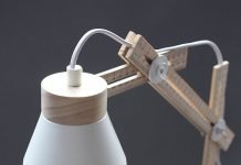 Made to measure: Table lamp made from rulers by Nikolai Sorensen – upcycleDZINE