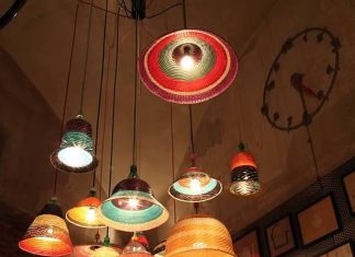 PET Lamp: reused plastic bottles by Alvaro Catalán de Ocón – upcycleDZINE