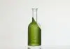 Pure-Bottle: three piece table set out of glass by Lucirmás – upcycleDZINE