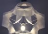 MilkChain: lampshade from milk containers by Gilbert de Rooij