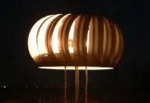Barn Roof Ventilator Chandelier by Another Chance Shop