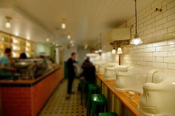Attendant: London Victorian toilet turned into a unique cafe – upcycleDZINE