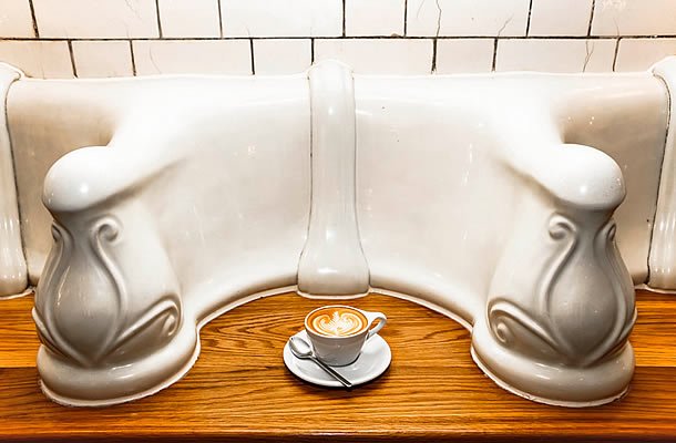 Attendant: London Victorian toilet turned into a unique cafe – upcycleDZINE