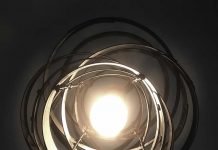 VORTEX:  steel wine barrel hoops chandelier by Stil Novo Design VORTEX: steel wine barrel hoops chandelier by Stil Novo Design – upcycleDZINE
