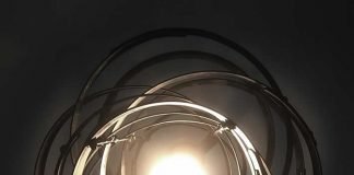 VORTEX: steel wine barrel hoops chandelier by Stil Novo Design VORTEX: steel wine barrel hoops chandelier by Stil Novo Design – upcycleDZINE