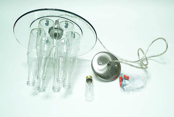 Beer Bottles Pendant Light by ZAL Creations – upcycleDZINE
