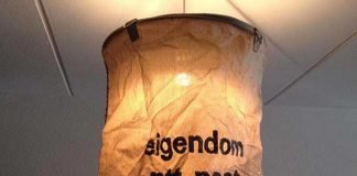 Used Mailbag1: Dutch mailbag pendant by Gilbert de Rooij – upcycleDZINE
