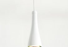 LaFlor: upcycled wine bottle lamp by Nutcreatives